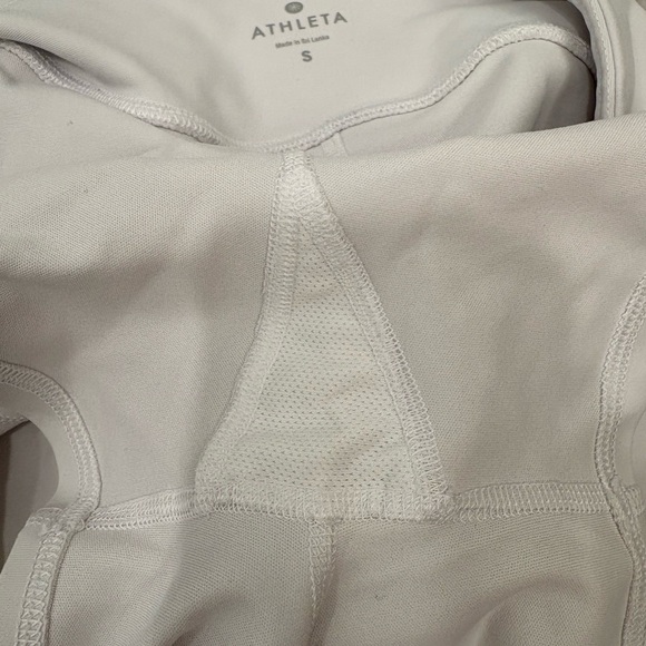 Athleta Stealth TruCool White Skort Tennis Skirt Size Small - Picture 14 of 14